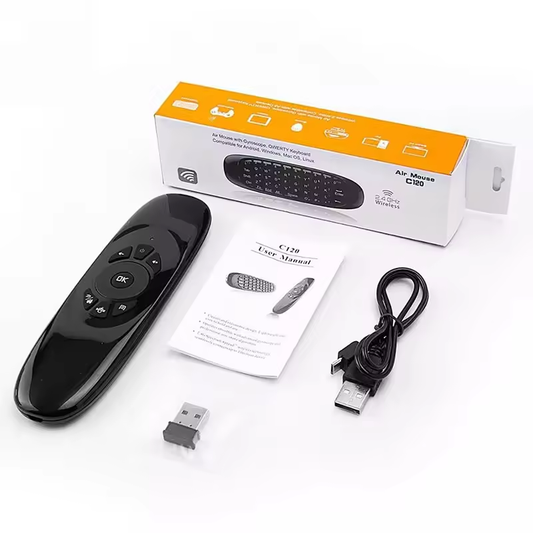 Télécommande Android TV+Clavier intégré.