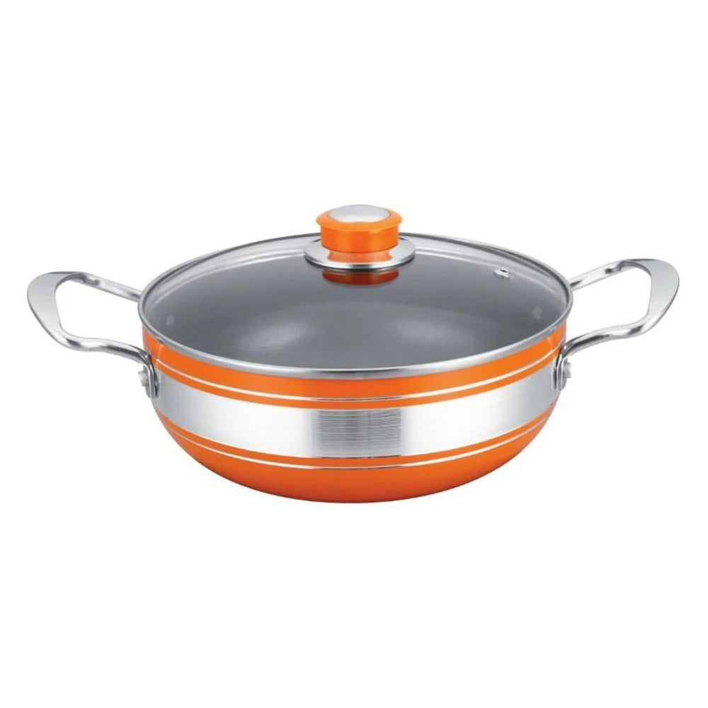 Casseroles antiadhésives 5 pièces colorées