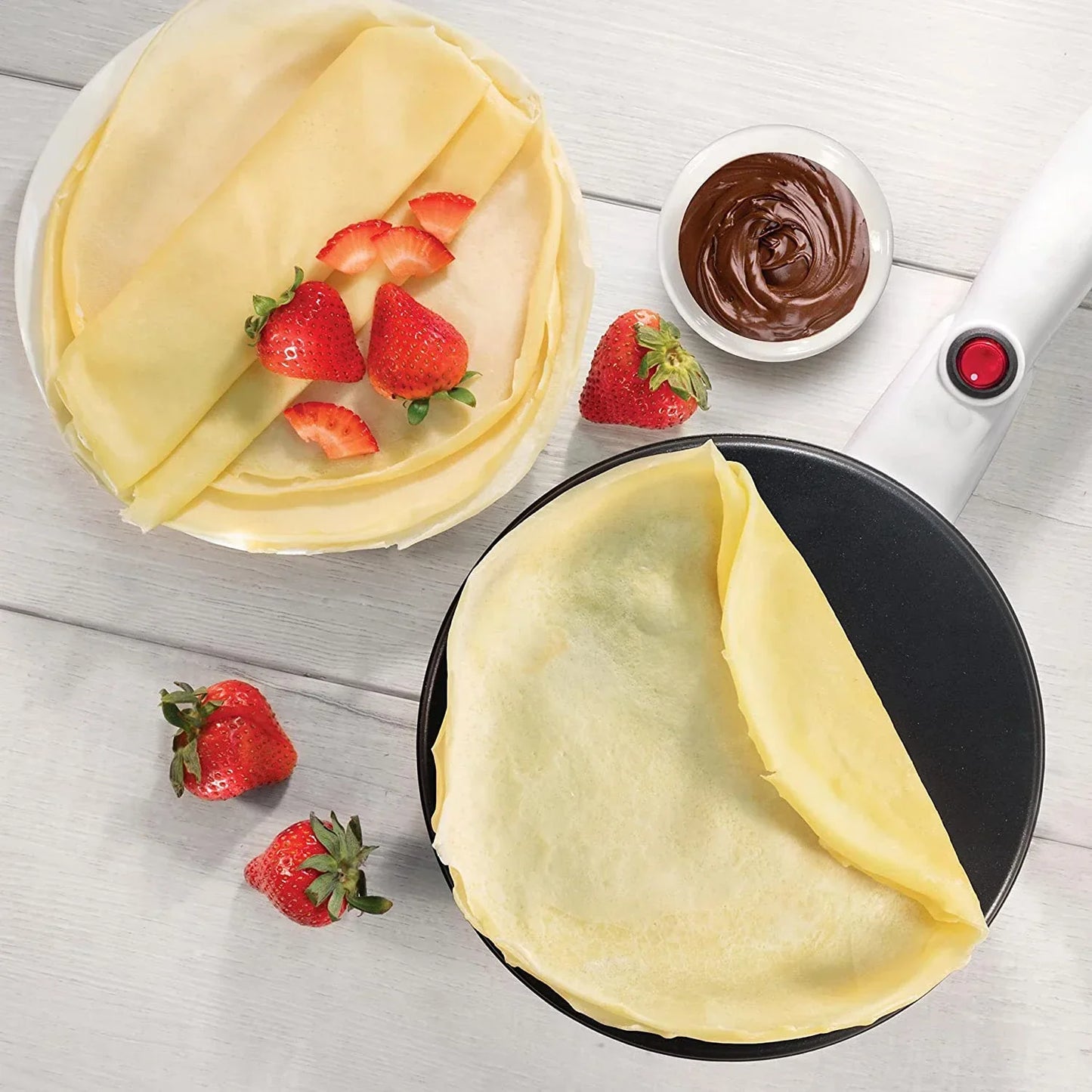 Crêpière électrique portable